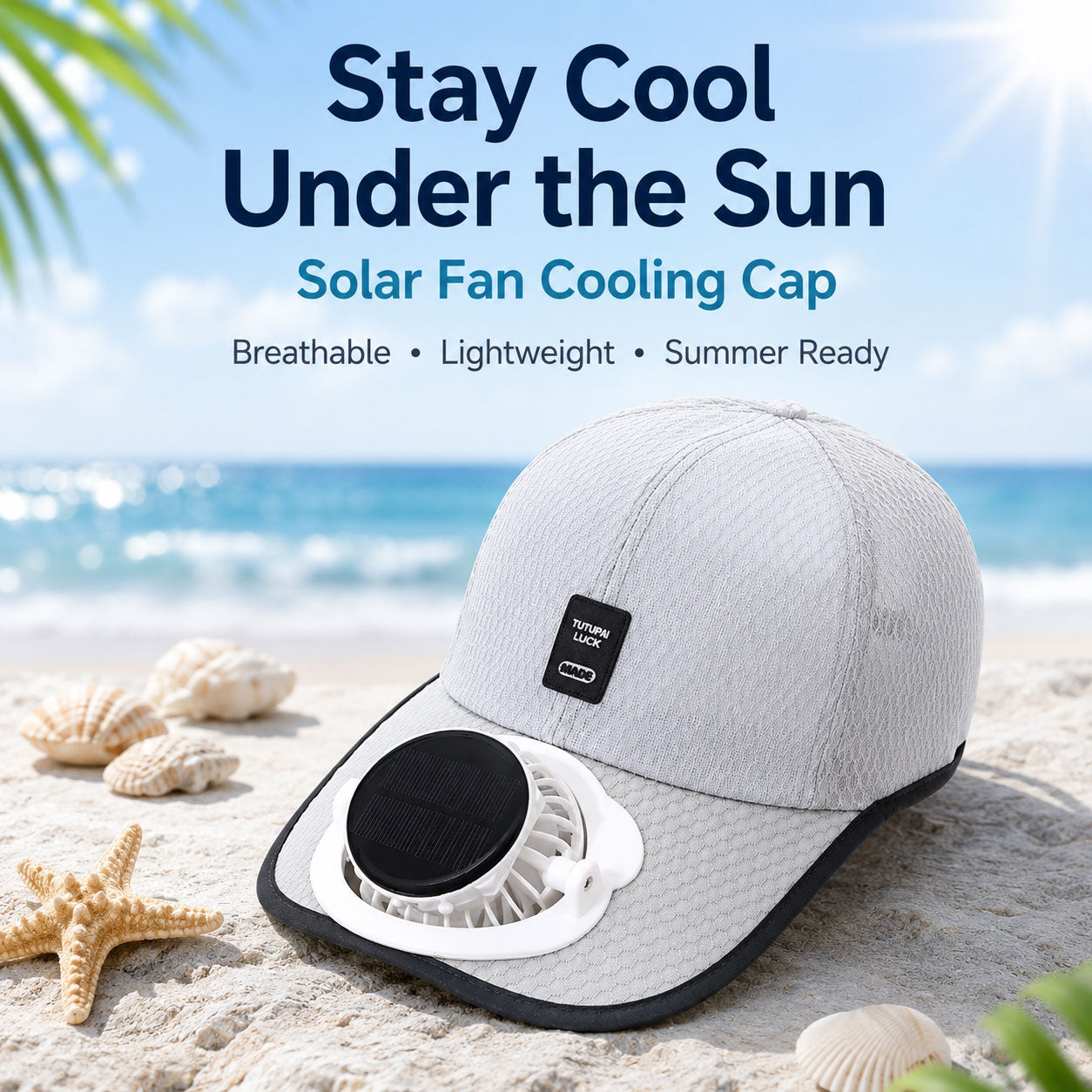 VentoGear Solar Fan Cooling Cap