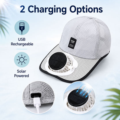 VentoGear Solar Fan Cooling Cap