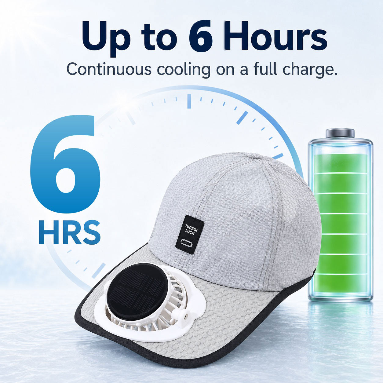 VentoGear Solar Fan Cooling Cap