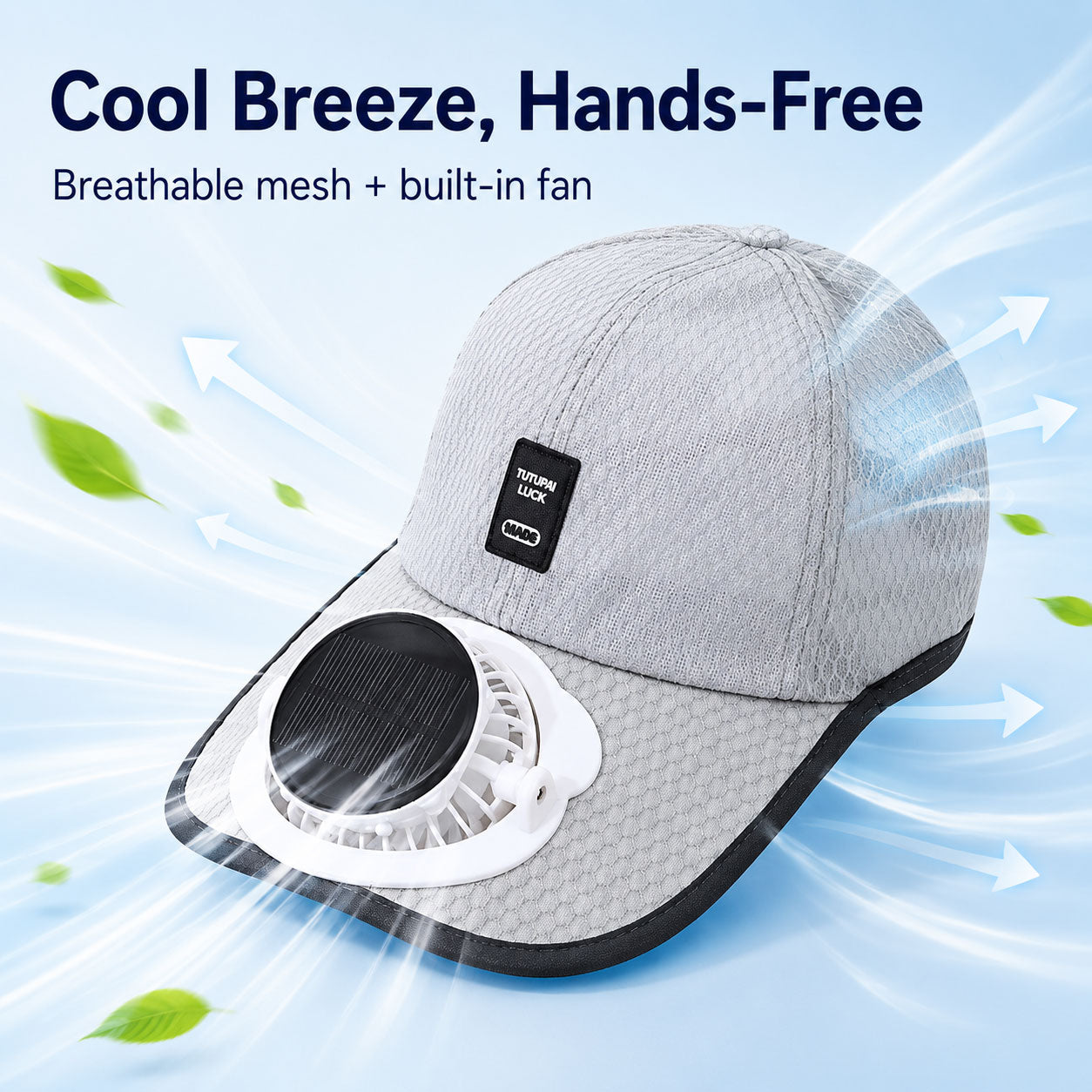 VentoGear Solar Fan Cooling Cap